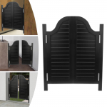 2 tk m&auml;nnipuidust vaheuks, 80*90cm Valge/Must/Puiduv&auml;rvi Kiikuv t&auml;ispuidust uks Paksus 35mm Kohvikute, Baaride jaoks must