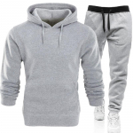S&uuml;gistalvine dressi&uuml;likond Meeste 2-osalised t&auml;iskapuutsiga komplektid Meeste komplektid &Uuml;likond Meeste Fliisist Sport-Hoodie Dressip&uuml;ksid Kaheosalised komplektid XXXL