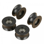 4tk 0840UU U-t&uuml;&uuml;pi U-soonega rihmaratas rullik juhtrull 8x40x20,5mm rihmaratta ratas k&ouml;ite jaoks