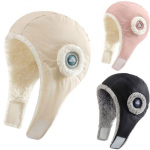 Talvine k&uuml;lma ilma polsterdatud klapiga m&uuml;ts m&auml;gironimine suusatamine DMZ89 (Pink)