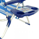 Table d'appoint - BIGBUY OUTDOOR - Chaise de Plage Sac &agrave; Dos - Vert - Taille Unique - L&eacute;g&egrave;re roheline