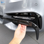 Autotarvikud S&uuml;sinikkiust mustriga pea eesmised udutuled Latern Silmalaugude katteribad BMW 5-seeria G30 2018 jaoks -