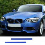 Blue Front Grill Stripes Kidney Grille ert Trim For BMW 3 4 5 Series F30 F32