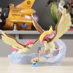 laos 10cm Pidgeotto kuju Pokemon tegevuskujud PVC kuju mudel kollektsioon laua kaunistus nukk m&auml;nguasjad lastele s&uuml;nnip&auml;evaks no box brown