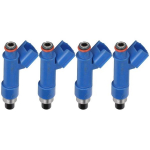 4 tk/partii 23250-21040 23209-21040 Auto k&uuml;tusepihusti Toyota Yaris 2006-2014 Corolla 2000-2015 jaoks sinine