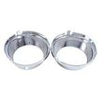 for Mercedes Benz W204 2008-2011 C63 AMG Front Bumper Fog Light Frame Ring Trim Cover 2048851774 2048851874 Left and Right