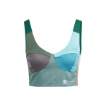 Adidas Originals X Ksenia Schnaideri koost&ouml;&ouml; L&uuml;hikeste varrukatega logotr&uuml;kiga l&uuml;hike topp Naiste topid Mitmev&auml;rviline II0761 30