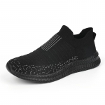Meeste jalan&otilde;ud Kerged tossud Meeste mood vabaajajalatsid Hingavad kulumiskindlad Meeste jalavarjud Zapatillas Hombre 40 must