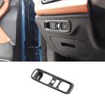 For Jetour Shanhai L7 X70 PLUS 2024 2025 2026 ABS CarbonFiber Car headlamp adjust switch button cover trim Interior Accessories ABS Carbon Fiber gray
