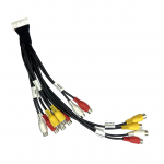AV Pre-Out Pikenduskaabel RCA-otsikuga v&auml;lise sisendi jaoks, &uuml;hildub Kenwood KNA-17AV-ga [Imporditud versioon]