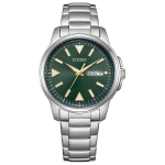 CITIZEN COLLECTION Kell &Auml;ri BM8180-71W Meeste (Lihtne/P&auml;ikesej&otilde;ul t&ouml;&ouml;tav Eco-Drive/Veekindel) P&auml;eva/Kuup&auml;eva n&auml;idik, Helendav, Stiil, Roheline/H&otilde;bedane roheline