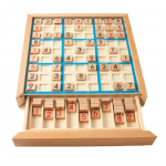 Sudoku Number Place Puidust Hariv Aju Numbrim&otilde;istatus Eakatele ja Lastele A'sTool M&auml;nguasi, Treening,