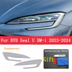 BYD Seal U DM-i 2024 Auto V&auml;lispeegli Esitulede Kriimustusvastane Eesmise Lambi Kroomitud TPU Kaitsekile Tarvikud Kleebis puhas