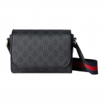 Gucci GG Supreme magnetklapiga l&otilde;uendist &otilde;lakott Meeste kotid Must 791741-FADJA-1042 Gift Set(Basic Set+Box+Shopping Bag)