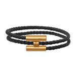 Hermes Tournis Tresse K&auml;ev&otilde;ru Kuldse Pandlaga Unisex K&auml;ev&otilde;ru Must H068406FM T5