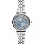 Emporio Armani Gianni T-Bar Sinine Metall H&otilde;bedane Naiste Kvartsikell AR11594 sinine