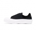 Alexander McQueen 'Must Valge Tald' 654594W4MV71070 Meeste suurus 39
