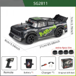 Uus 1:24 RC Autode Mudel 2.4GHz GTR Pikap ESP LED Valgustusega Elektriauto RC V&otilde;idus&otilde;idu Ralli M&auml;nguasjad Laste Poiste Kingitus
