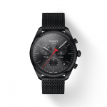 Tissot Roostevabast terasest musta sihverplaadiga meeste moekell T101.417.33.051.00 must