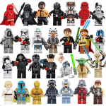 Star Wars Sarja Ehitusklotsid M&auml;nguasjad, 29 Tegelase Mudelikomplekti, Loovad Kokkupandavad Hariduslikud M&auml;nguasjad Poistele Kogumiseks Kingitused