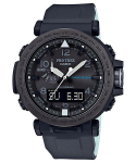 Casio Meeste Roostevabast Terasest 100M Veekindel Digitaalne Alarmi Kvartsikell PRG-650Y-1 hall v&auml;rv