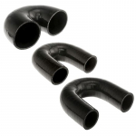 180-kraadine k&uuml;&uuml;narliitmik Voolik ID 19mm/22mm/25mm/32mm/38mm/51mm/57mm/63mm/70mm/76mm Sisselaske intercooleri toru (4-KIHILINE) Silikoon 19mm