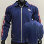 Hooaeg Vintage Jakk Jakk Jalgpalli &Uuml;likond M&auml;ngueelne Spordi Tuulekindel Jakk Top S