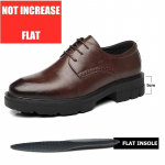 Uued Meeste &Otilde;&otilde;nes Suvine Platvorm K&otilde;rge Konts 5/8/10 CM K&otilde;rguse Kasv Formaalne Meeste Derby Nahkkingad Mees Pulmakleidikingad Lift 37