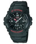 Casio G-SHOCK Meeste Vaik 200M Veekindel Analoog P&otilde;rutuskindel Kvartsikell G-100-1BM must
