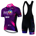Maillot BH Coloma Team 2025 Jalgrattas&auml;rgi Komplekt Meeste L&uuml;hikeste Varrukatega Punased R&otilde;ivad Maanteejalgratta S&auml;rgid &Uuml;likond Jalgratta P&uuml;ksid P&uuml;ksid MTB Riided XXL
