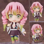 Demon Slayer Nendoroidi tegevuskujud Tanjiro Kamado Nezuko Shinobu Kocho Mitsuri Kanroji Nukud Anime F&auml;nnidele Kogutav Kingitus beige