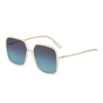 Dior Sostellaire 1 Metallist Ruudukujulised P&auml;ikeseprillid Meeste P&auml;ikeseprillid Hall Sinine-Gradient SOSTELLAIRE1-40G1I Gray Blue Gradient
