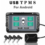 USB Android Tpms rehvir&otilde;hu j&auml;lgimiss&uuml;steemi kuvari alarms&uuml;steem sisemine v&auml;line 4 andurit auto navigatsiooniraadio jaoks