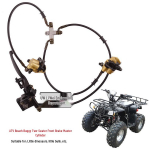 ATV Maastikuratas 50-125cc K&auml;si- ja Esipiduri Peasilinder & Pidurisadula Komplekt - V&auml;ike Dinosaurus & V&auml;ike Pull LQ