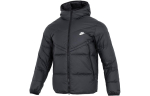 Nike Meeste logotr&uuml;kiga lukuga taskutega kapuutsiga p&uuml;stkraega sulejope Must DV1132-010 M black