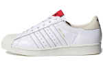 Superstar 424 x Superstar Adidas Originals Shell Toe 'White Scarlet' FW7624 38.5