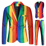 Meeste 3D-tr&uuml;kiga vabaaja &uuml;likond kolmeosaline komplekt - S&uuml;gis/Talv 2021 kollektsioon Triple Extra Large (3XL) red