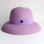 &Otilde;lg suvem&uuml;ts Hepburni stiilis laia &auml;&auml;rega m&uuml;ts Prantsuse elegantne naiste mere&auml;&auml;rne reisi p&auml;ikesem&uuml;ts sombrero M55-58cm