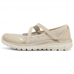Skechers Modern Comfort Kangas S&uuml;nteetiline nahk Hingav Kerge Tasane Mary Jane kingad Naiste kingad 100967-NAT 35