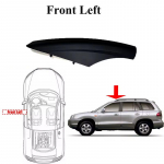 Katuseraami kate Hyundai Santa Fe Santafe 2002-2006 Autole Eesmine Tagumine Vasak Parem Pagasiraua Siini Otsa Kest PlastikKate Front Left