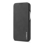 Nahast Klapp-rahakott Magnetilise Kattega iPhone 16 Pro Max 14 15 13 12 Mini 11 XS X XR Plus SE 2026 jaoks &Uuml;mbris &Otilde;huke Kaardipesa Raamatu Kott For iPhone 12Mini must