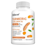 Kurkumiin 95% 1000mg, 120 Taimetoitlastele m&otilde;eldud kapslit Antioks&uuml;dandi ja liigeste toetuse toidulisand 120PCS white