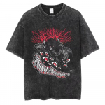 Anime Hellsing Alucard Graafiline Pesitud T-s&auml;rk Meestele Vintage Manga T-s&auml;rgid Street Puuvillane T-s&auml;rk Harajuku Meeste Vabaaja Topid S mitmev&auml;rviline