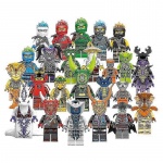 2023-Komplekt 24 tk Ninjago figuuridest ehitusklotsid m&auml;nguasjad V