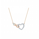 Swarovski Hyperbola Seeria L&otilde;pmatus Igav Armastus Kristall Kaelakee Naistele 5518865 kuld