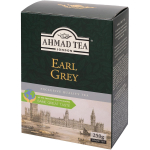 Ahmad Tea Earl Grey lehed 250g paberkarbis must leht Inglismaa suur maht lahtiselt kohvik