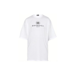 Balenciaga T-s&auml;rk Tavaline l&otilde;ige Meeste Valge 556150TYK239000 S valge