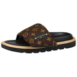 LOUIS VUITTON Basseini Padi Mugavussussid Naiste Pruun 1AAEBT 40