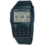 CASIO Data Bank digitaalkell DBC32-1A Meeste roostevabast terasest korpus, kalkulaatori funktsioon, 13 keelt gray