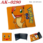 Pokemon Eevee Anime T&auml;isv&auml;rviline Pressn&ouml;&ouml;biga PU Nahast L&uuml;hike Rahakott Kaardihoidja M&uuml;ndikott Meestele Naistele &Uuml;li&otilde;pilastele orange